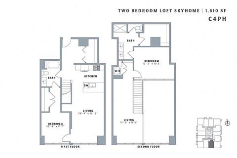 Two Bedroom Loft Penthouse C4PH Hallasan